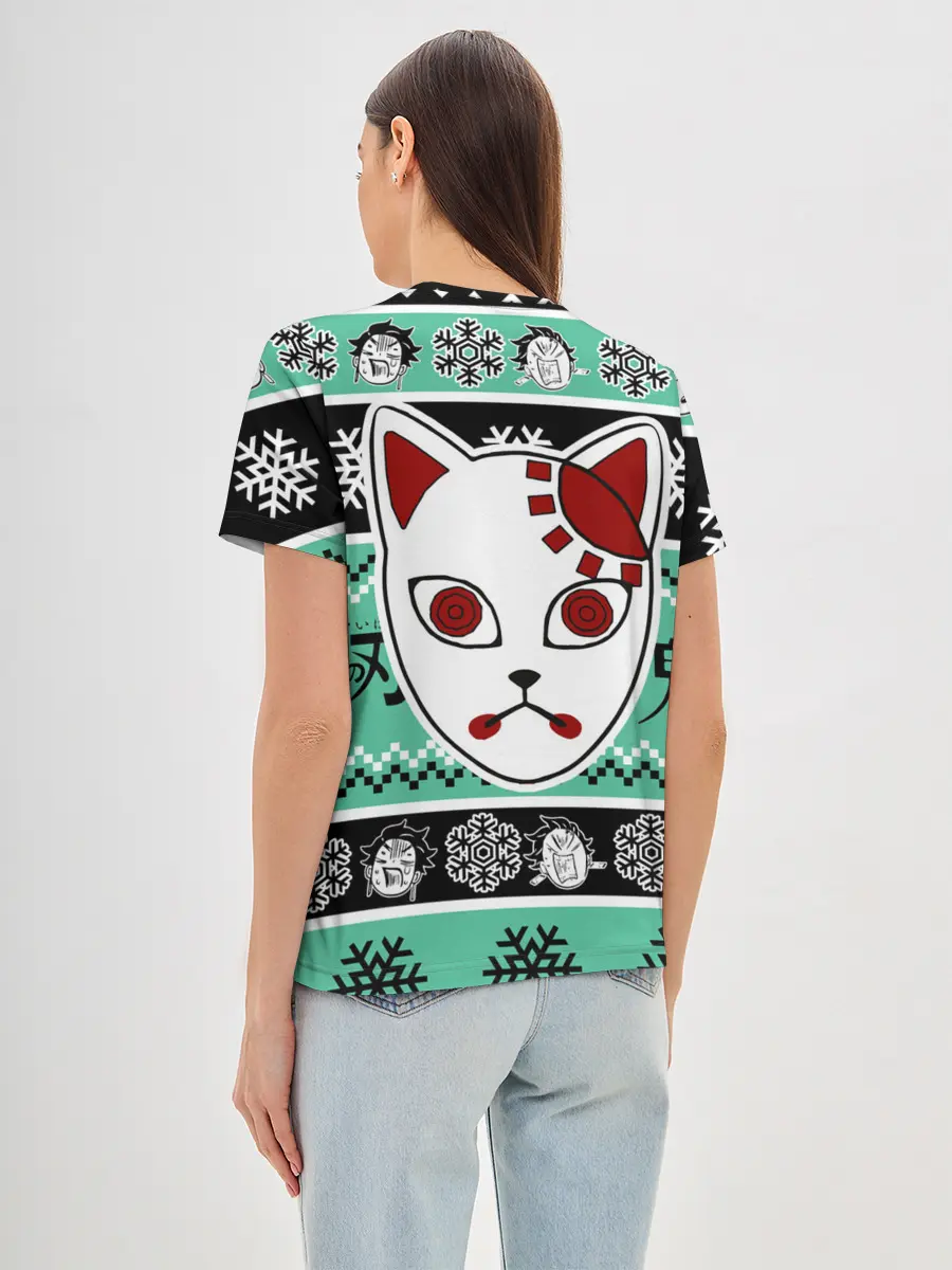 Женская базовая футболка / ТАНДЖИРО КАМАДО