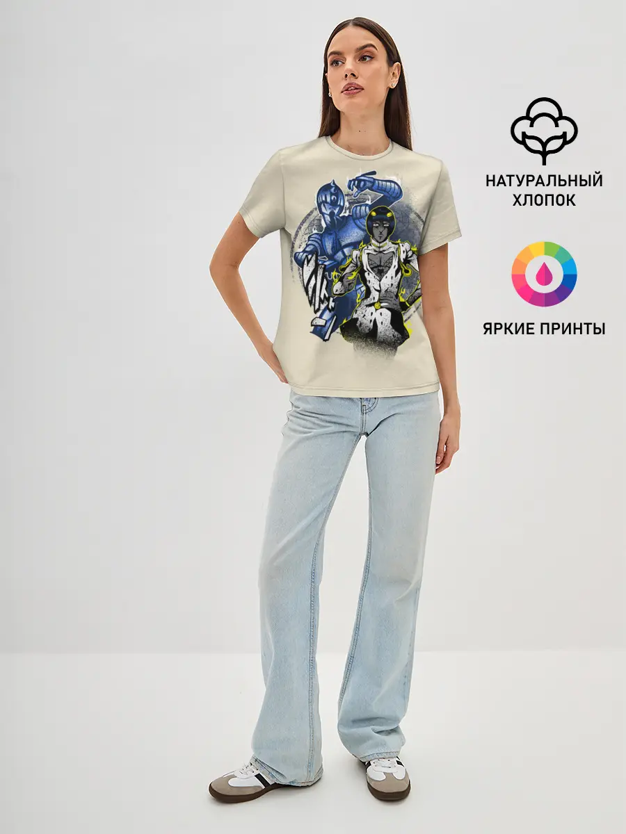 Женская базовая футболка / JoJo Bizarre Adventure