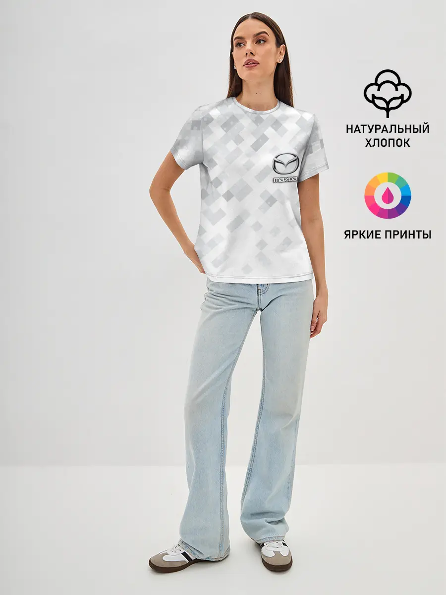 Женская базовая футболка / MAZDA