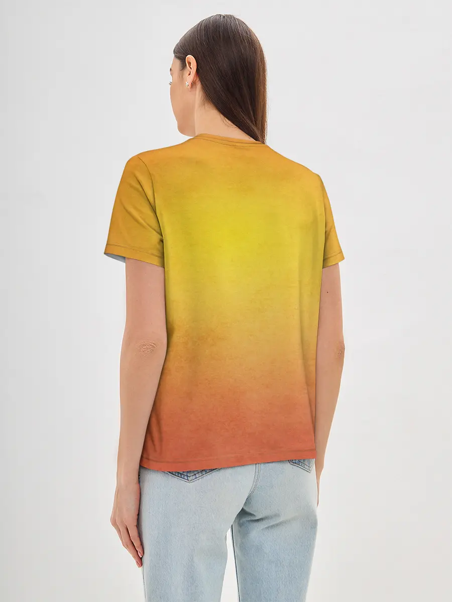 Женская базовая футболка / Охотник с собакой