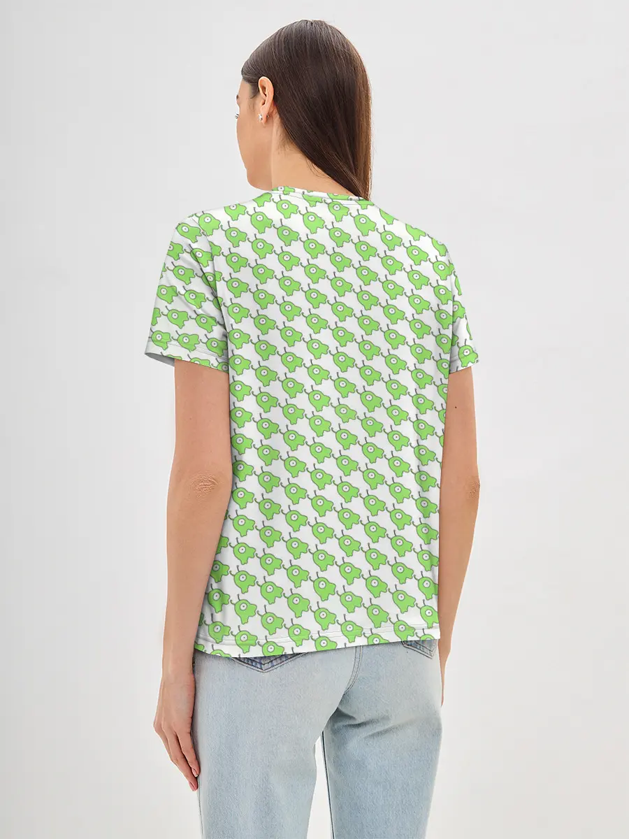 Женская базовая футболка / Мозговые слизни