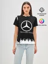 Женская базовая футболка / Mercedes-Benz