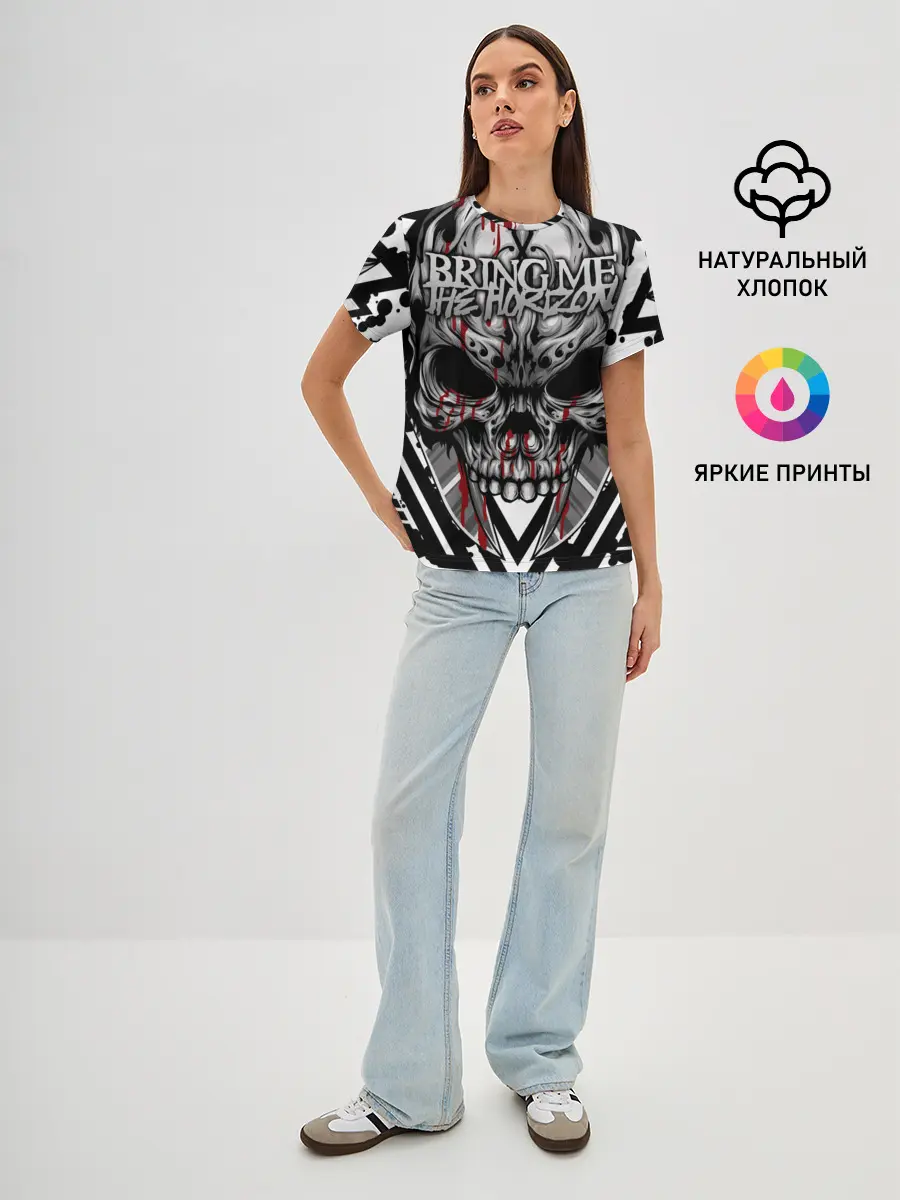 Женская базовая футболка / Bring Me the Horizon
