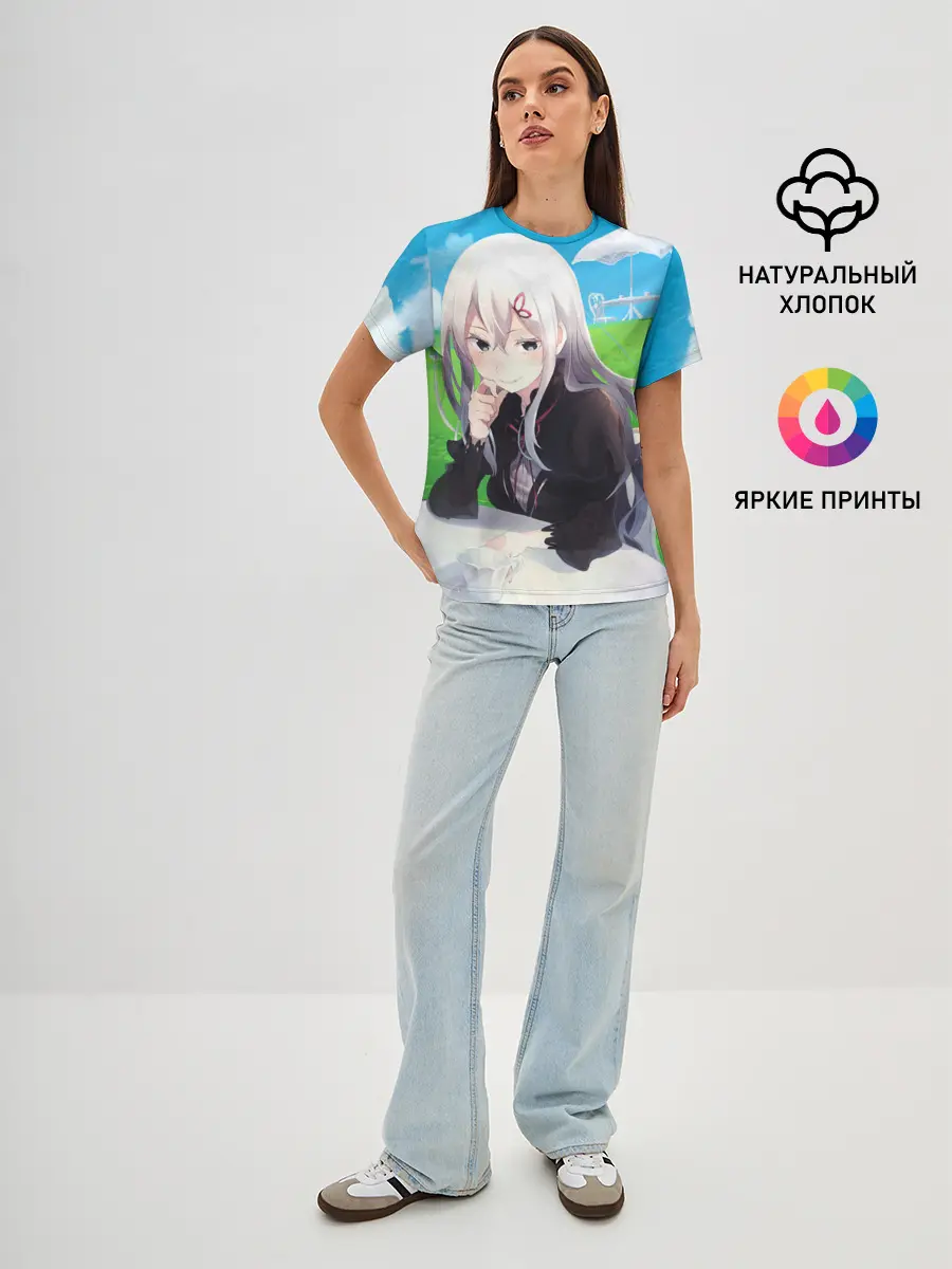 Женская базовая футболка / Echidna