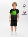 Детская пижама с шортами / MONSTER ENERGY NEON | НЕОН