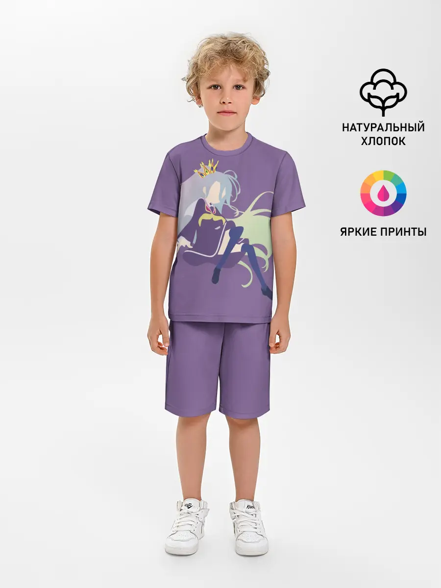 Детская пижама с шортами / Широ арт