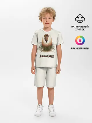 Детская пижама с шортами / Парк Юрского периода