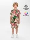 Детская пижама с шортами / ЦВЕТЫ / FLOWERS / 8 МАРТА