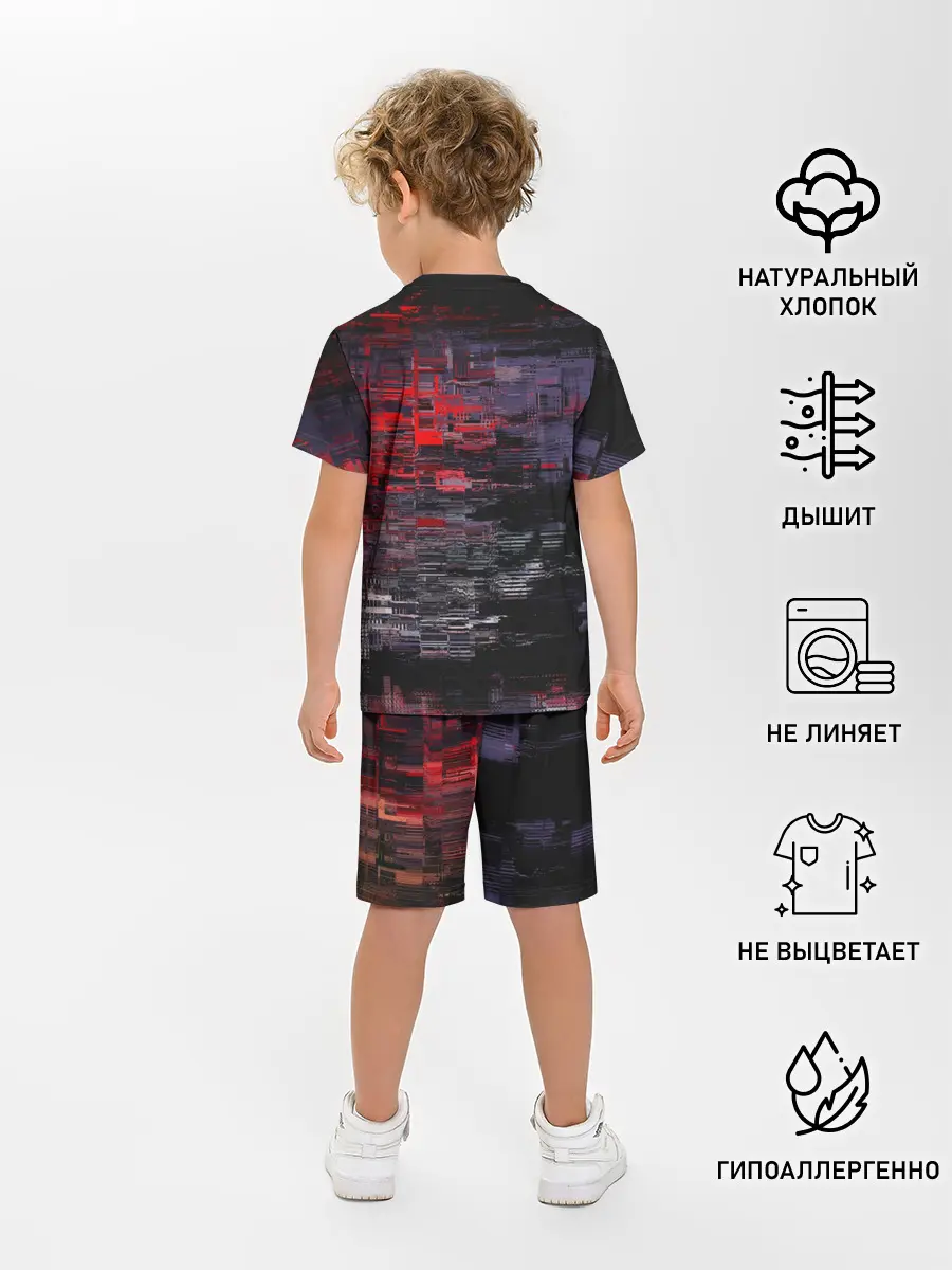 Детская пижама с шортами / CYBERPUNK 2077