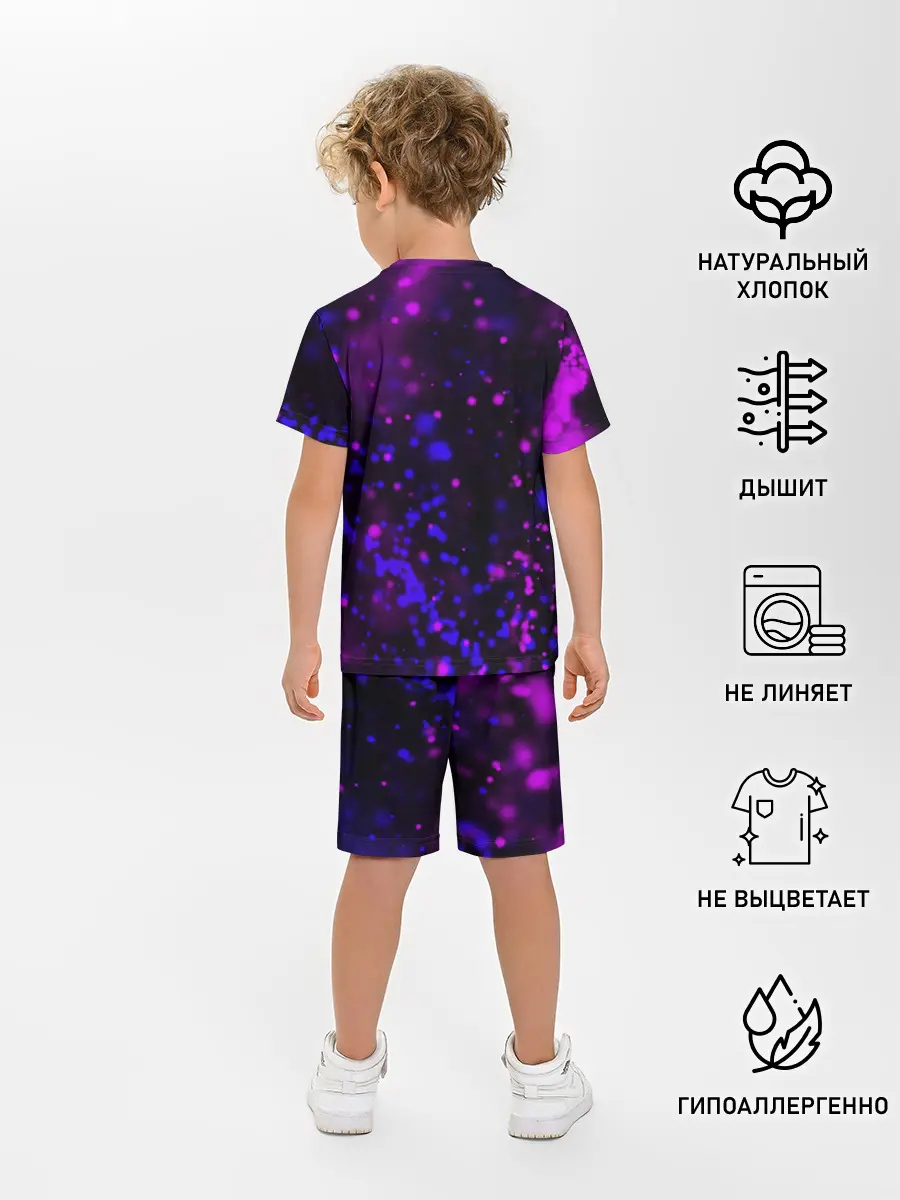 Детская пижама с шортами / AMONG US / АМОНГ АС