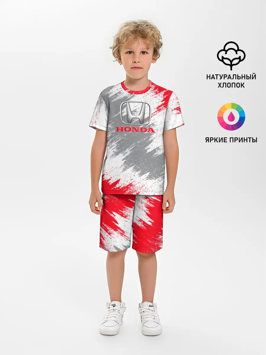 Детская пижама с шортами / Honda