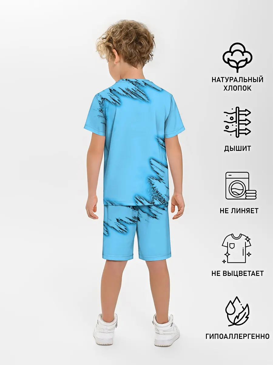 Детская пижама с шортами / Босс Молокосос