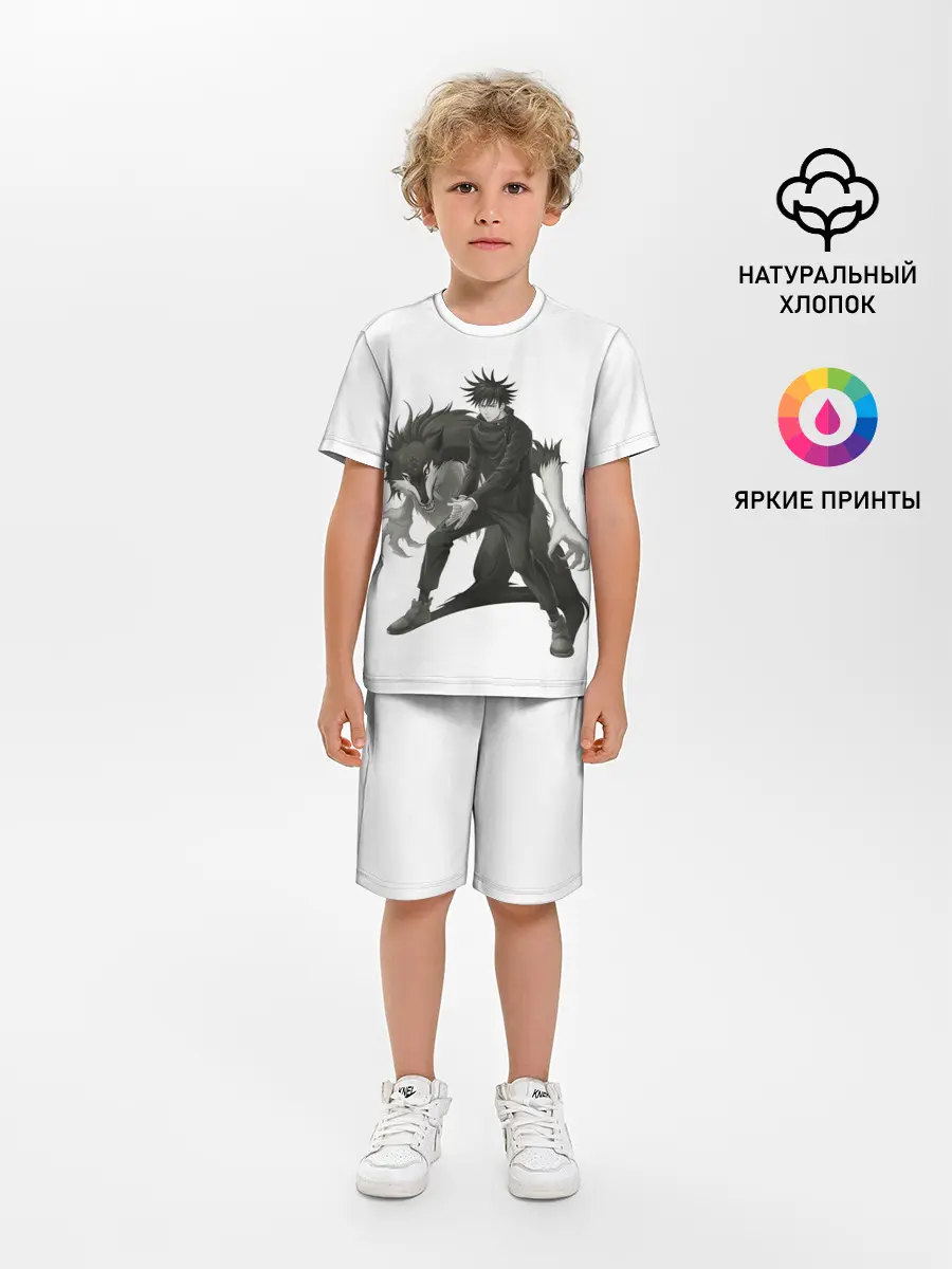 Детская пижама с шортами / Фушигуро Мегуми