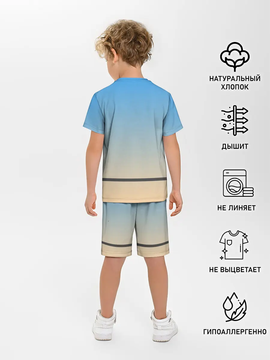 Детская пижама с шортами / Пикачу