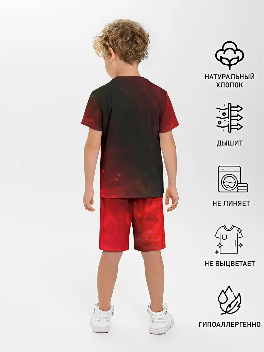 Детская пижама с шортами / BTS / БТС