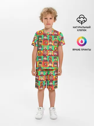 Детская пижама с шортами / Аниме Южный парк