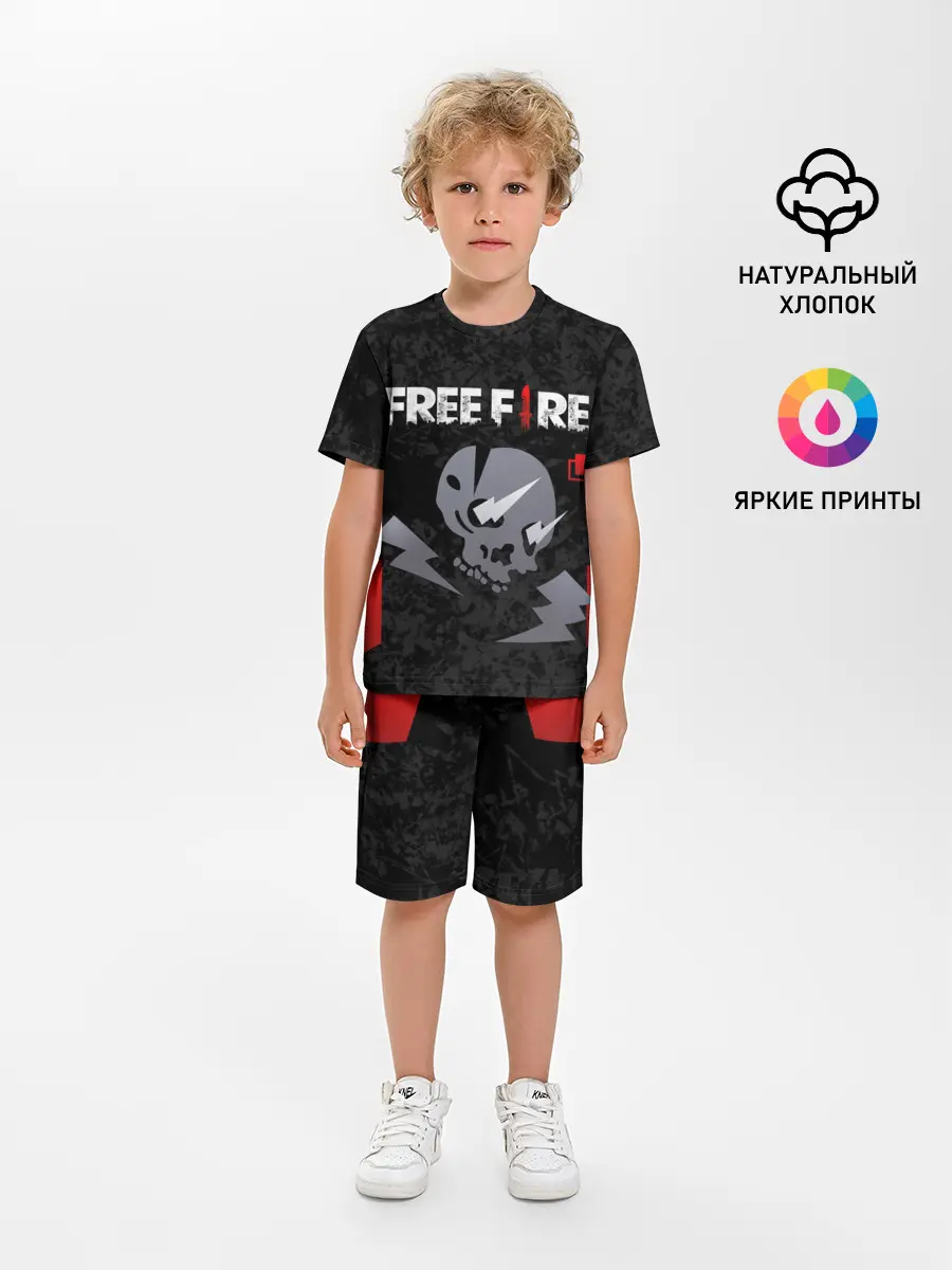 Детская пижама с шортами / FREE FIRE