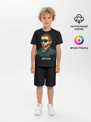Детская пижама с шортами / Ван Гог