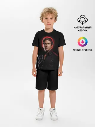 Детская пижама с шортами / Декстер Морган Темный попутчик