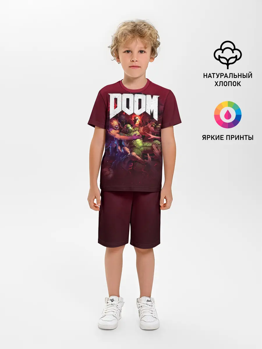 Детская пижама с шортами / Doom