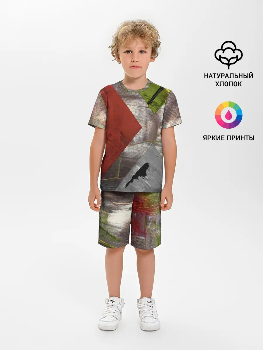 Детская пижама с шортами / Art Abstraction