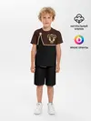 Детская пижама с шортами / Мантия Чёрный Бык