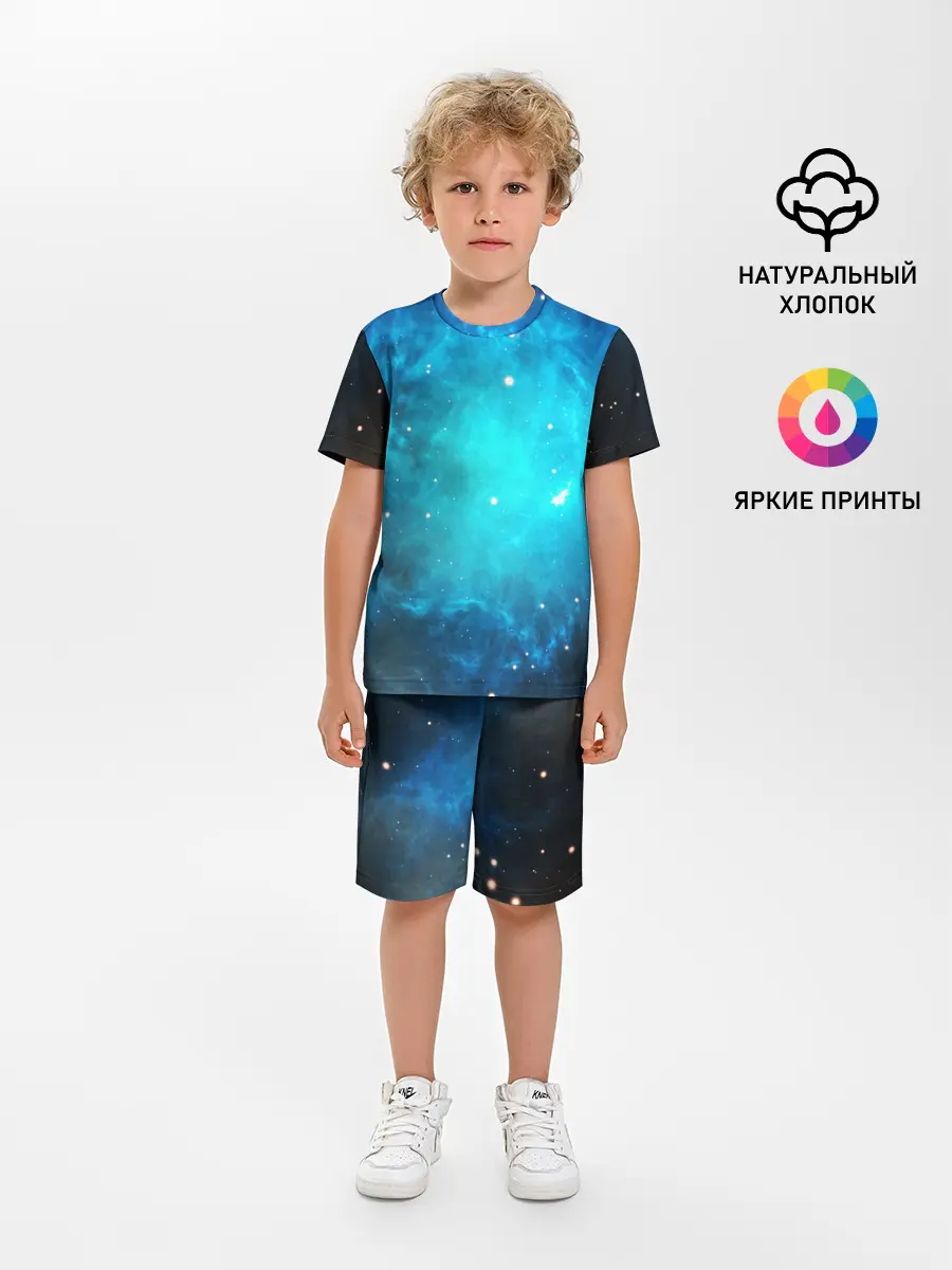 Детская пижама с шортами / ЗВЕЗДЫ