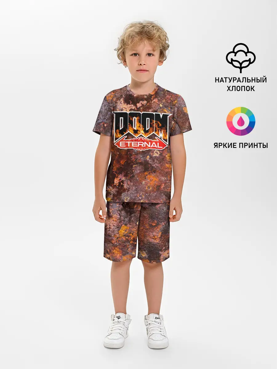 Детская пижама с шортами / DOOM Eternal