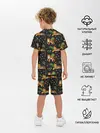 Детская пижама с шортами / Tigers | Тигровый Паттерн