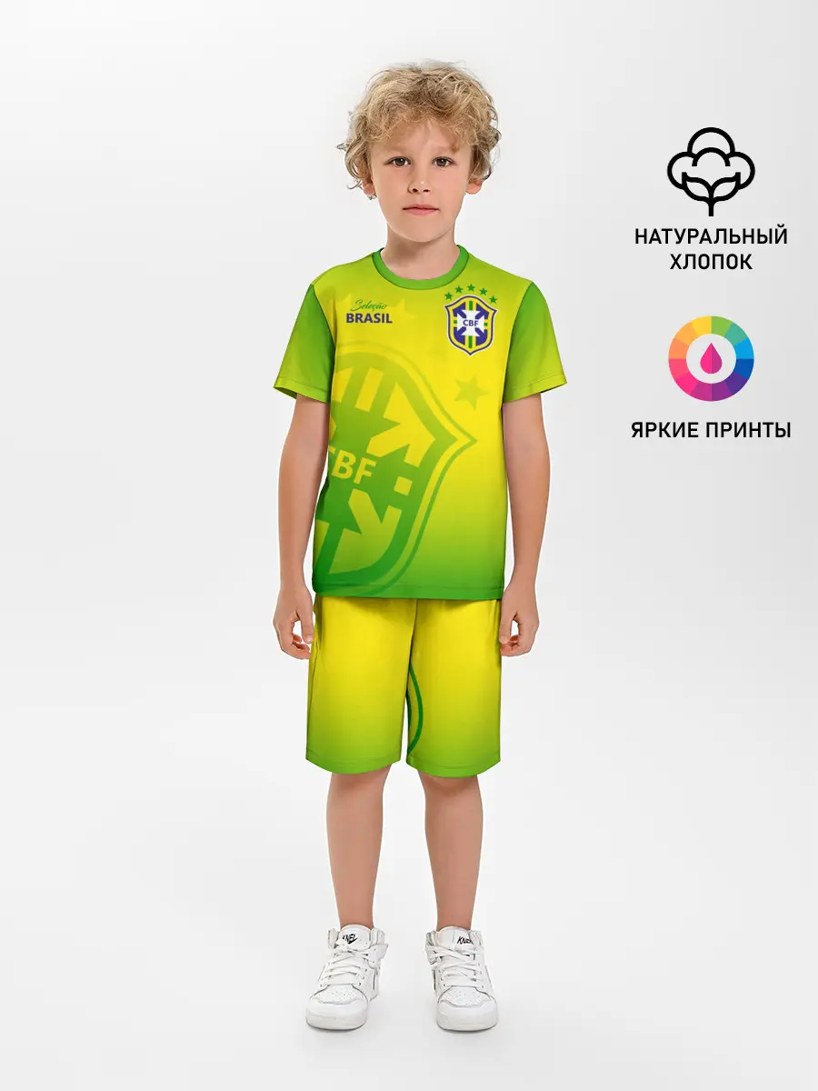Детская пижама с шортами / Бразилия