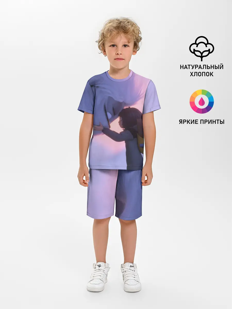 Детская пижама с шортами / ABOMINABLE