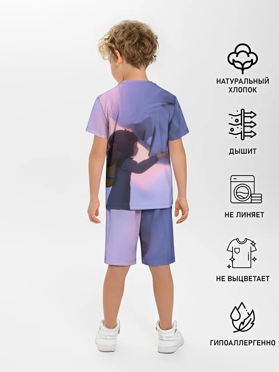 Детская пижама с шортами / ABOMINABLE