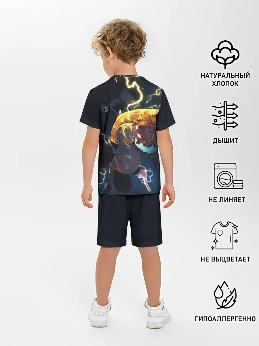 Детская пижама с шортами / ЗЕНИЦУ АКАЦУМА | ZENITSU