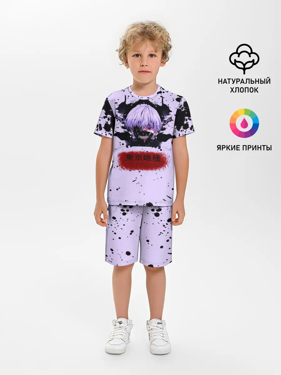 Детская пижама с шортами / Канеки Кан