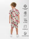 Детская пижама с шортами / Цветочный узор