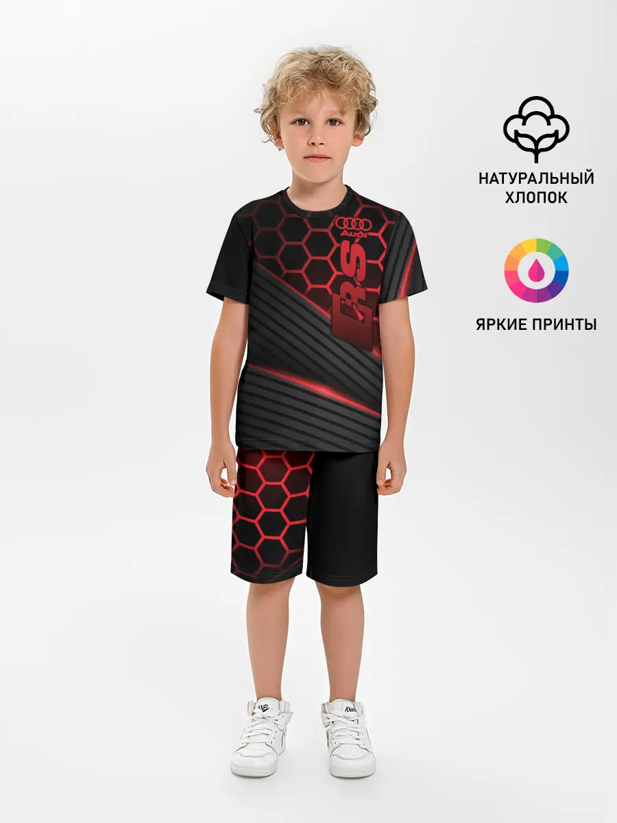 Детская пижама с шортами / Audi RS