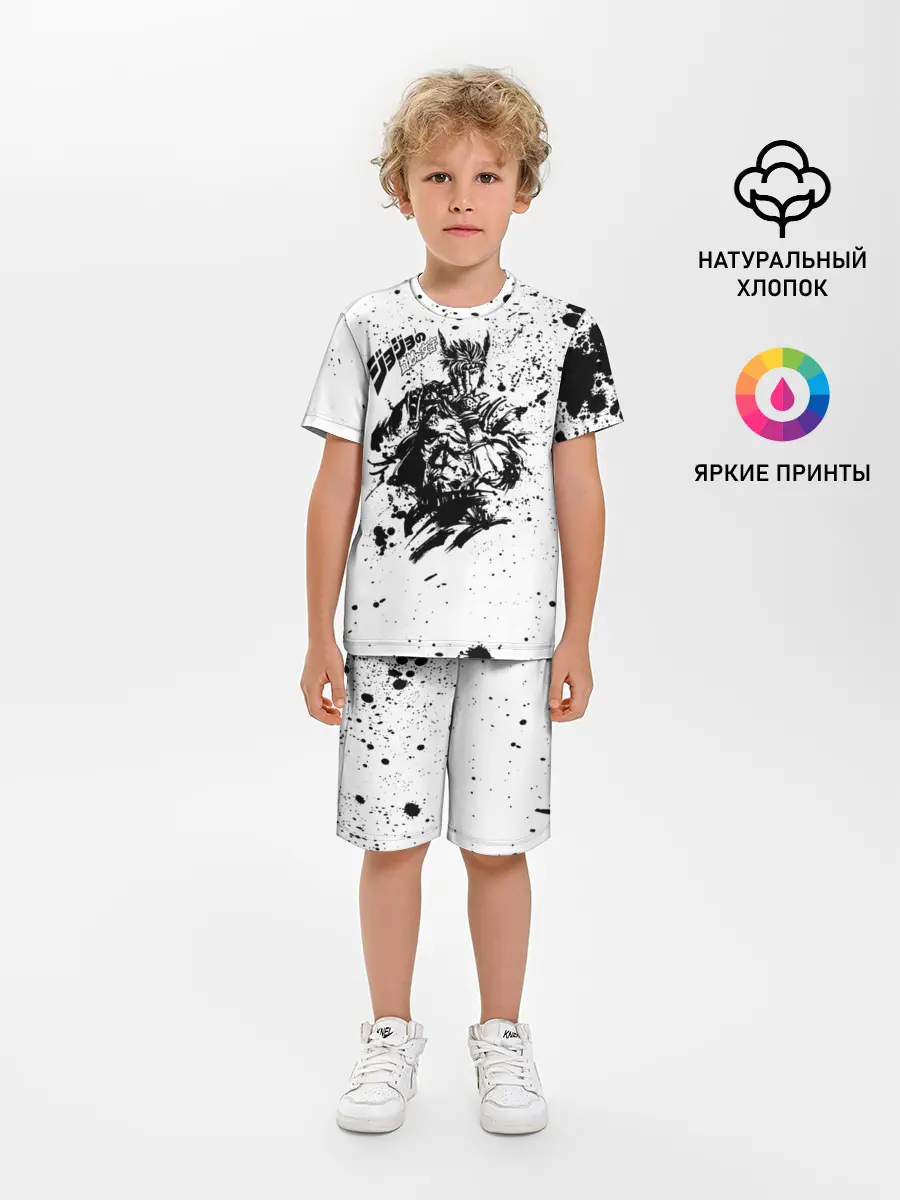 Детская пижама с шортами / JoJo Bizarre Adventure