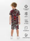 Детская пижама с шортами / Абстрактный Узор
