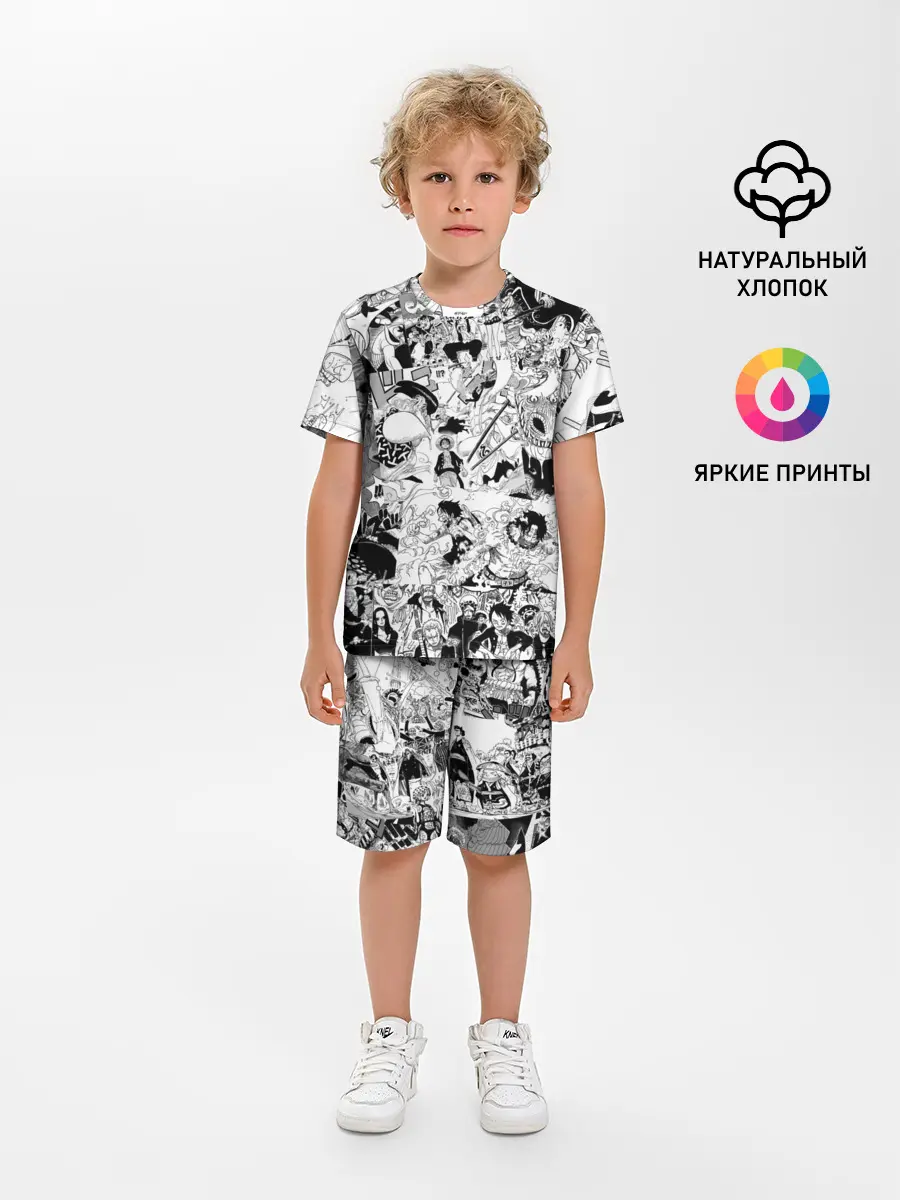 Детская пижама с шортами / One Piece Манга страницы