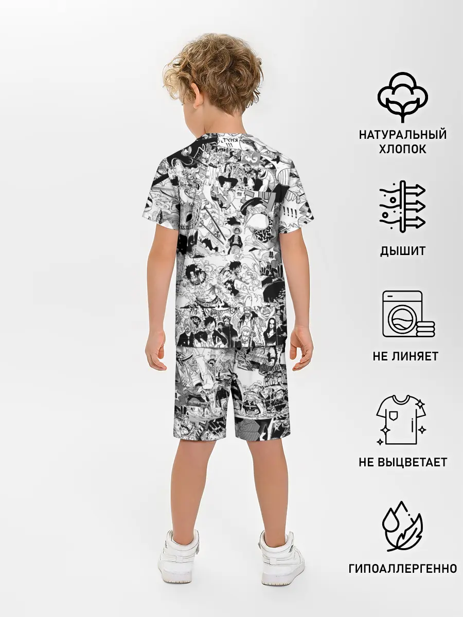 Детская пижама с шортами / One Piece Манга страницы