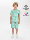 Детская пижама с шортами / Единорог | Круг