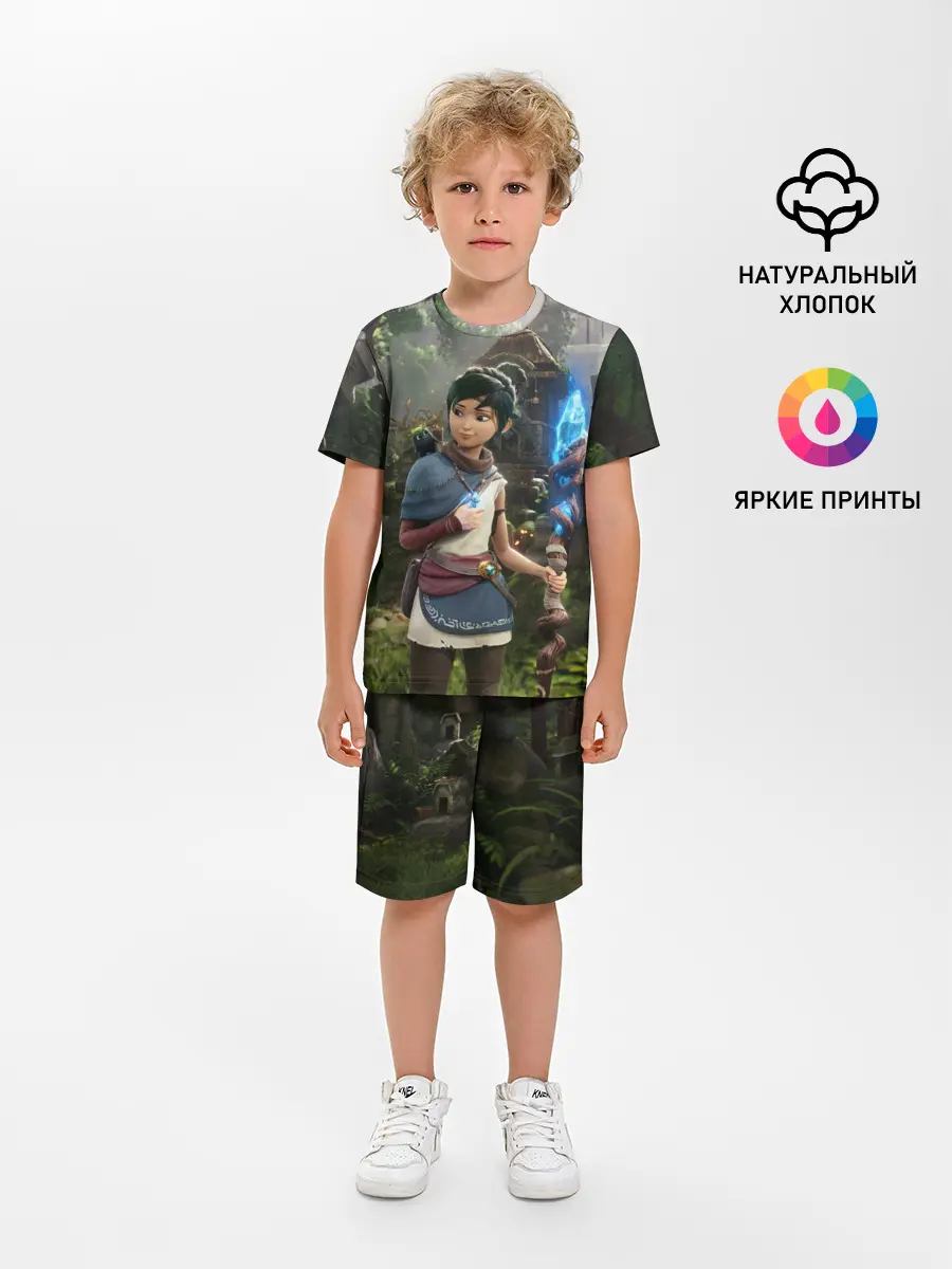 Детская пижама с шортами / Кена и Мост Духов