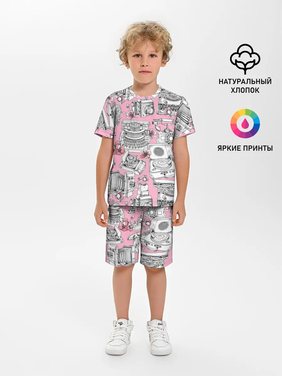 Детская пижама с шортами / Винтаж