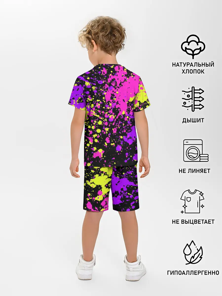 Детская пижама с шортами / Парень и Девушка Friday Night