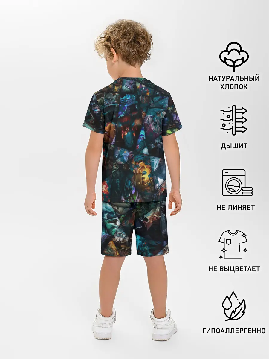 Детская пижама с шортами / Бристелбек