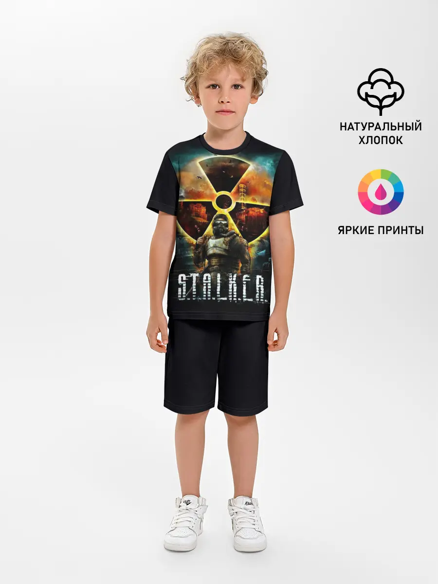 Детская пижама с шортами / S.T.A.L.K.E.R.