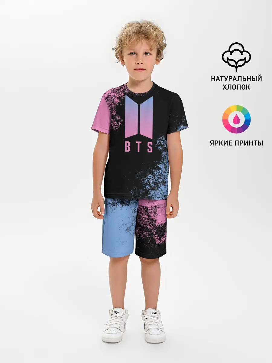 Детская пижама с шортами / BTS SUGA