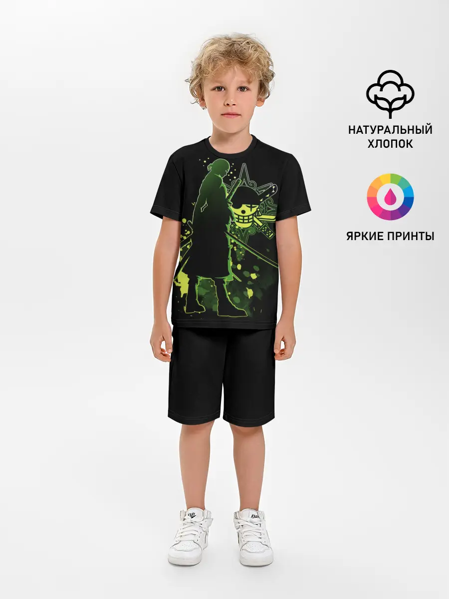 Детская пижама с шортами / меч One Piece