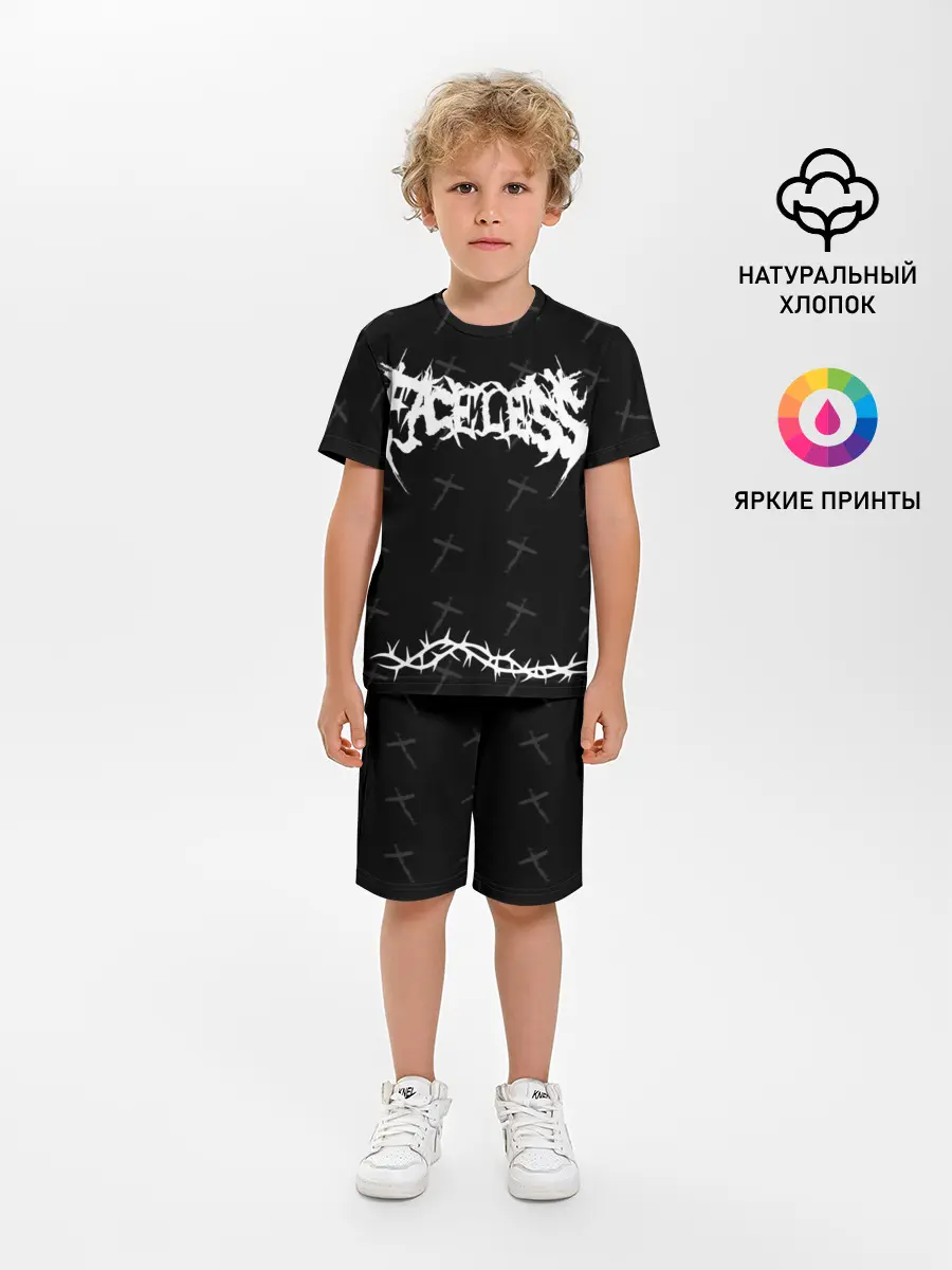 Детская пижама с шортами / Безликий