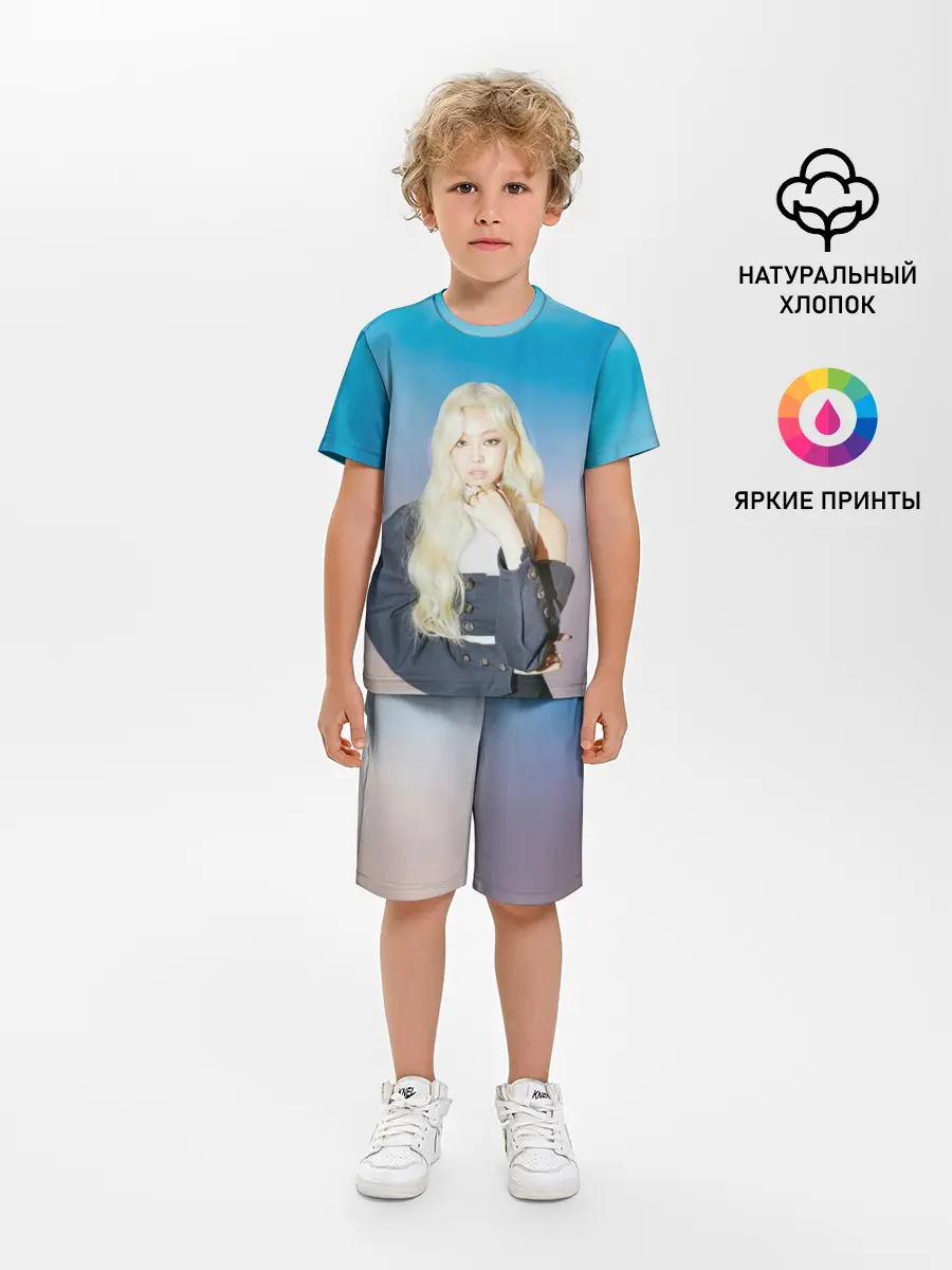 Детская пижама с шортами / JENNIE BLACKPINK